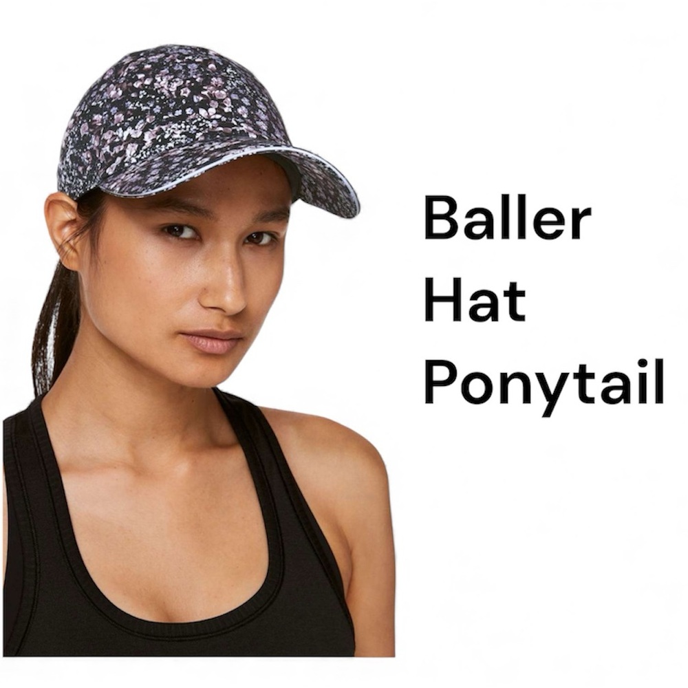 Lululemon Baller Hat * Ponytail